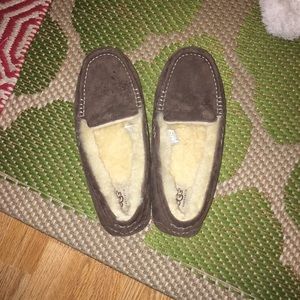 SOLD ON EBAY Ansley Ugg Slippers - Chocolate